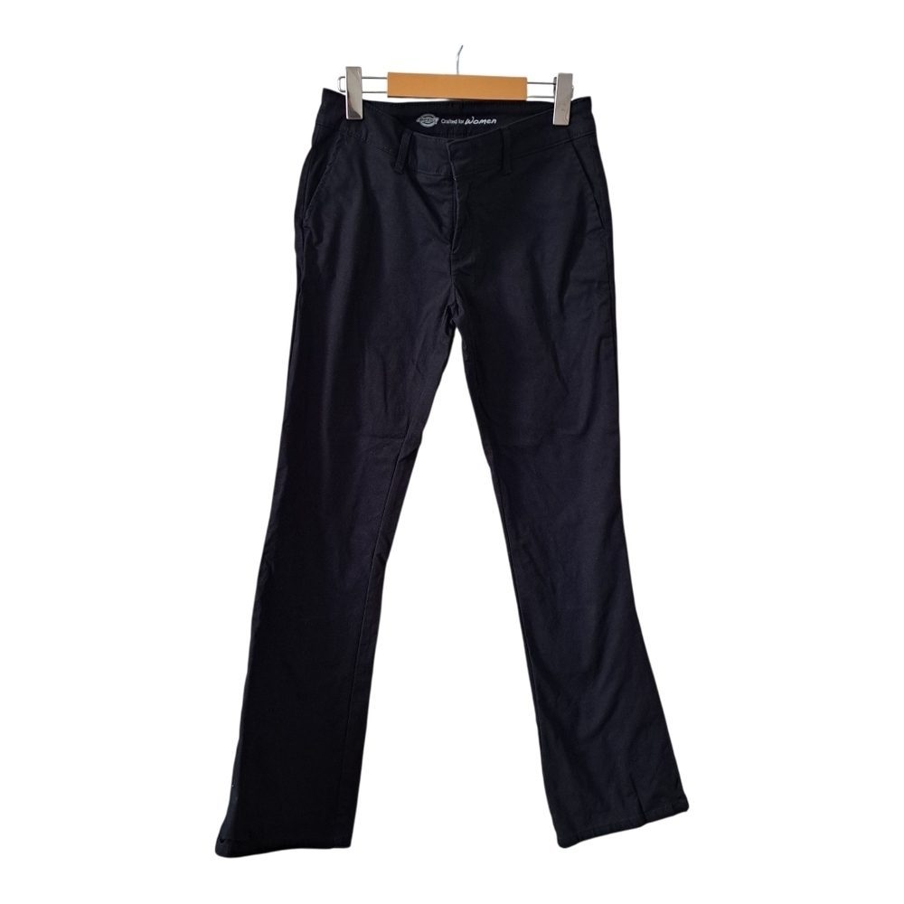 Dickies Women’s Slim Fit Work Pants – Black Size 4R